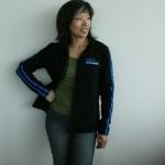 Women's yoga jacket (black) 1041 $38.00